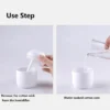 USB Mini Air Humidifier & Essential Oil Diffuser (250ML) - Ultrasonic, Mute Mist Maker with LED Color Lamp for Home & Car