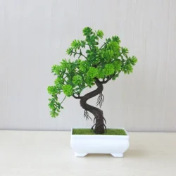 Bonsai Tree Pot Potted Flower Garden for Home Table Decoration