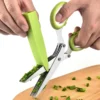 Multi-Layer Steel Kitchen Scissor Green