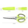 Multi-Layer Steel Kitchen Scissor Green